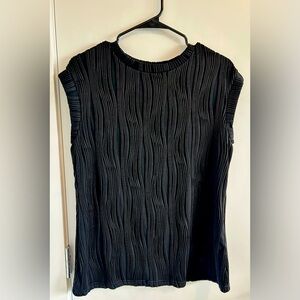 Elegant Black Sleeveless Top